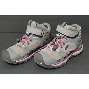 Keen Kids Hiking Boots Gray and Purple